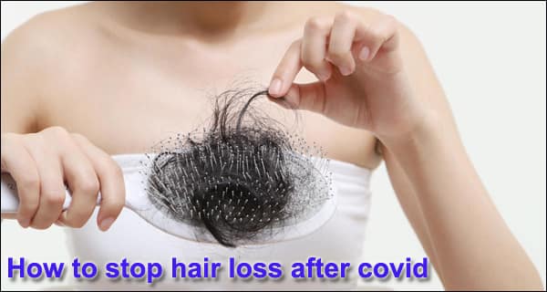 How to stop hair loss after covid